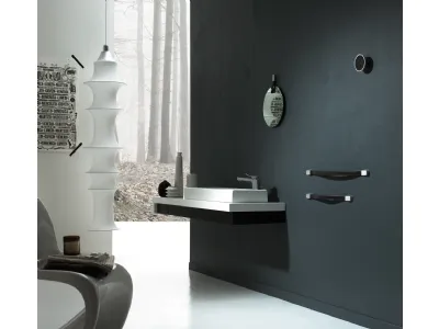 Lavabo design di Apogeo Workshop, modello Voilà di Valli Arredobagno