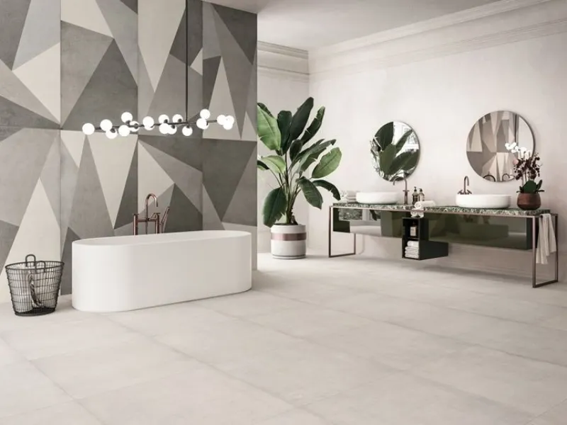 Abbinamenti giusti tra pavimenti e rivestimenti nel bagno moderno