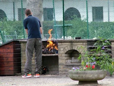 Barbecue fai da te in muratura
