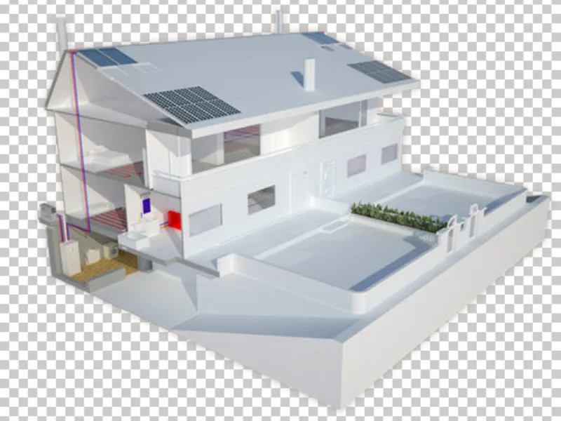 modellino riscaldamento baxi