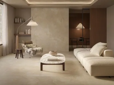 Casalgrande Padana - La nuova collezione Civitas in gres interpreta il Travertino