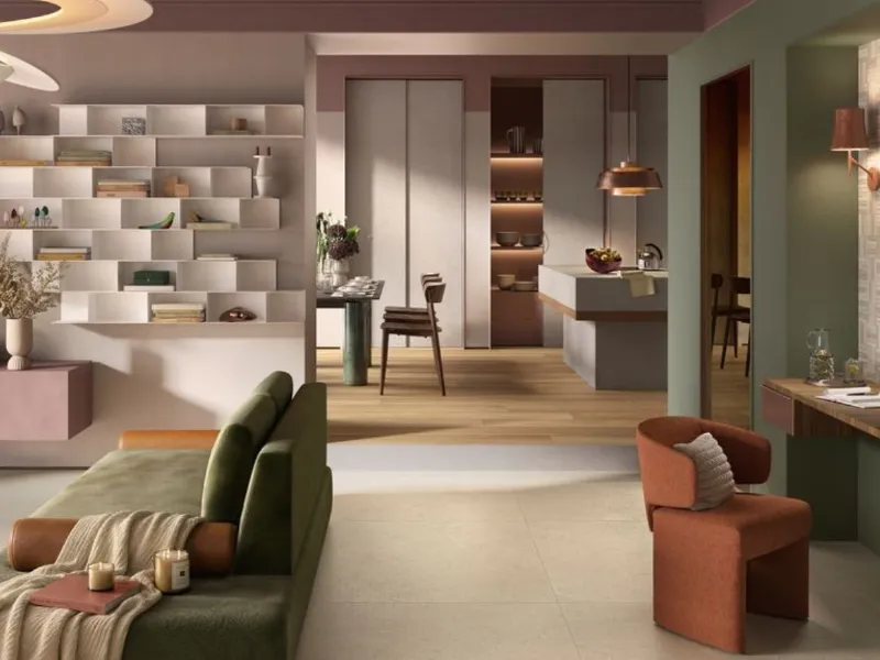 Lea Ceramiche - La collezione Nimesi imita la pietra autentica