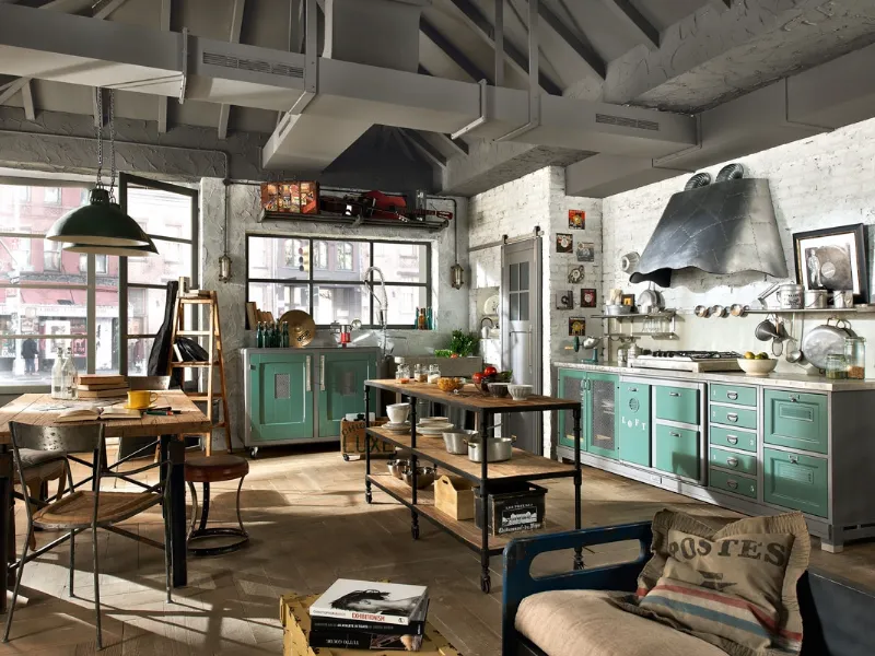 cucina open space Marchi Group Loft