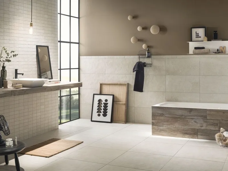Piastrelle in gres porcellanato della collezione Galaxy di Ceramica Rondine