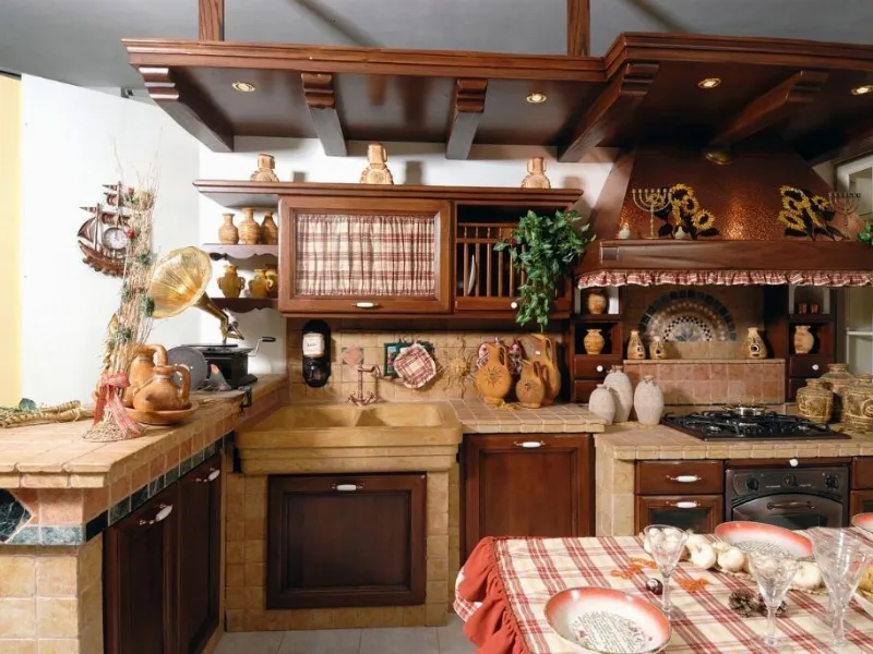 Cucina in Cucina in muratura prezzi