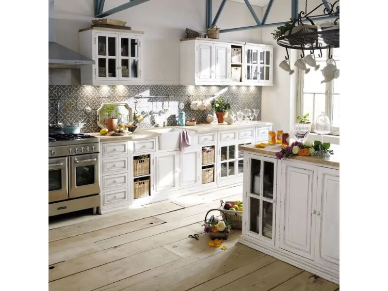 La cucina country chic
