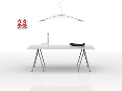 tavolo con lampada danese