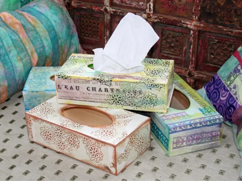 Decoupage legno