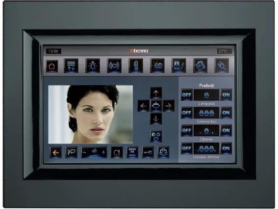 Bticino Axolute touch screen