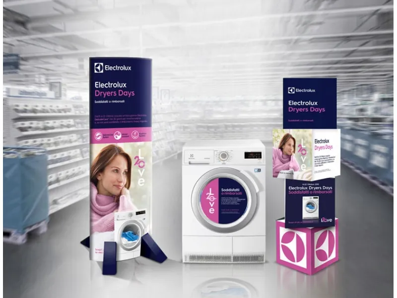 promozione electrolux Dryers Days