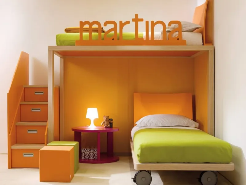 Esempio di letto a castello