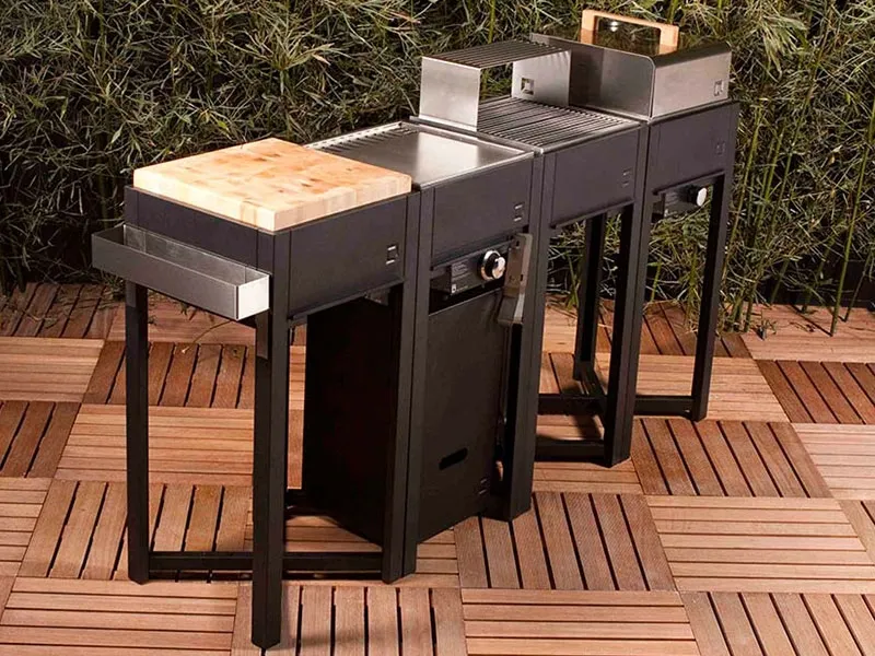 Barbecue a gas Flame Set di OneQ 