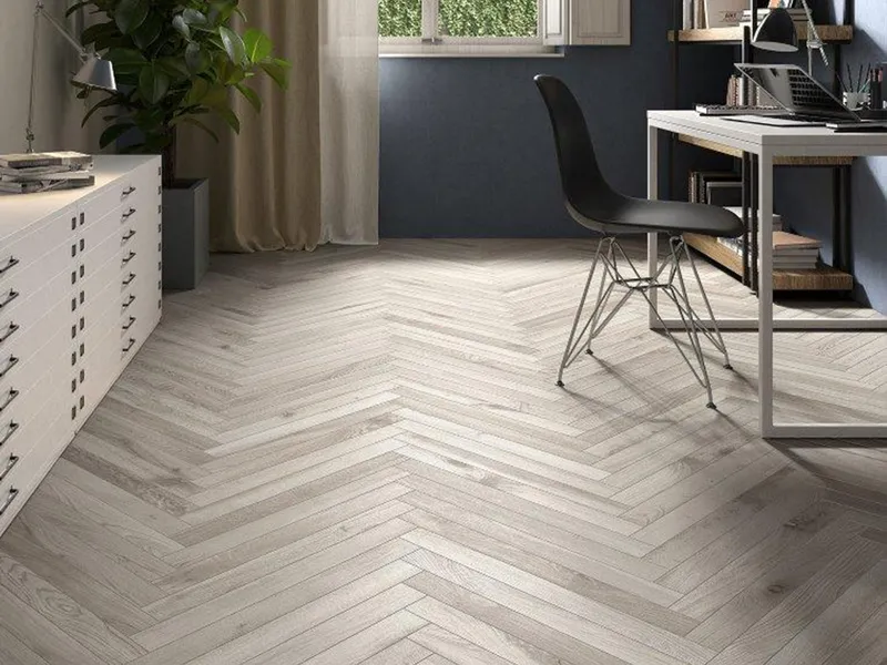 Sembra vero legno di rovere la piastrella Borealis di Panaria Ceramica