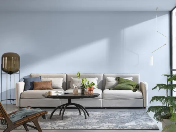 Bright Skies di Sikkens è la fresca tonalità d'azzurro chiaro che detterà la moda del 2022 in casa