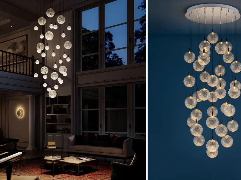 Par 18 Chandelier di Catellani & Smith
