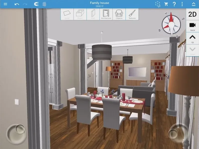 Home Design 3D è una delle app per arredare casa più usate in Italia