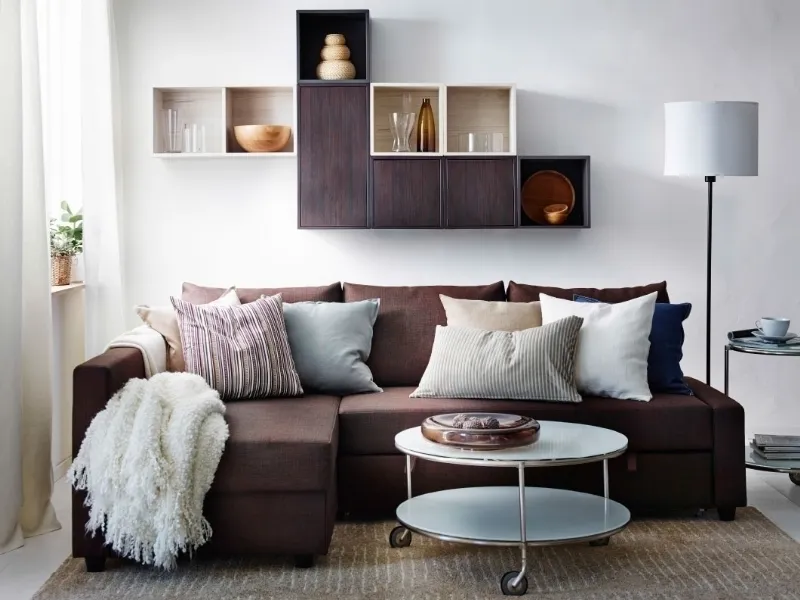 divano letto contenitore IKEA