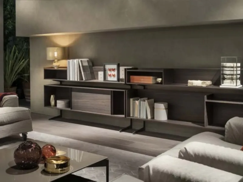 Libreria moderna in legno
