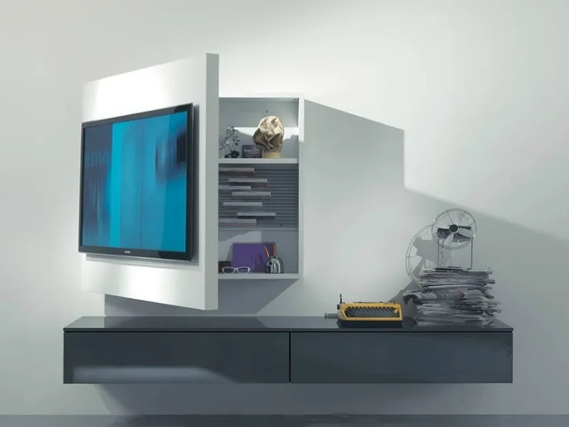 Mobile tv  a parete Rack 3 di Fimar