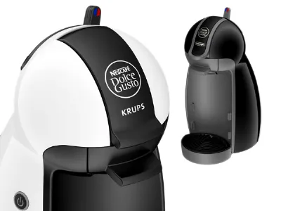 Nescafe DolceGusto Krup nella versione bianca e nera e total black