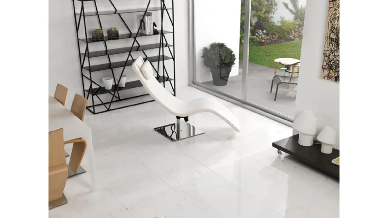 Pavimento marmo bianco