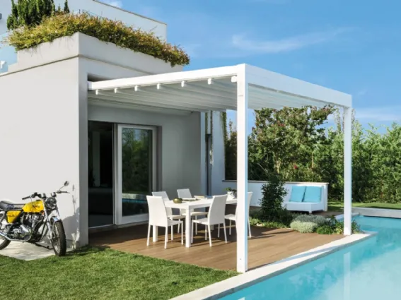 Pergola modello Quadra di Gibus