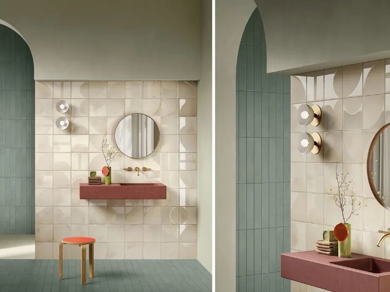 Ceramica Del Conca - Collezione Manufatti: raffinati giochi tridimensionali