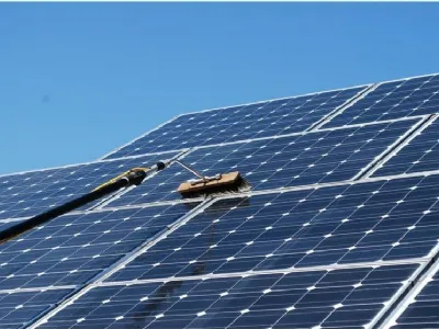 Pulizia pannelli fotovoltaici