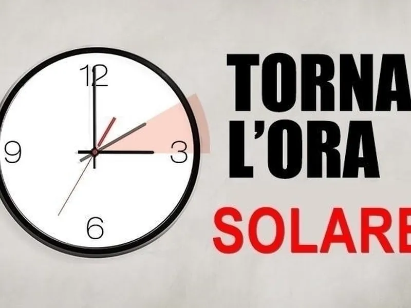 Cos'è e quando cambia l'ora solare