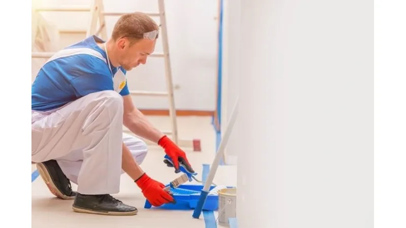 Imbianchino per pitturare casa