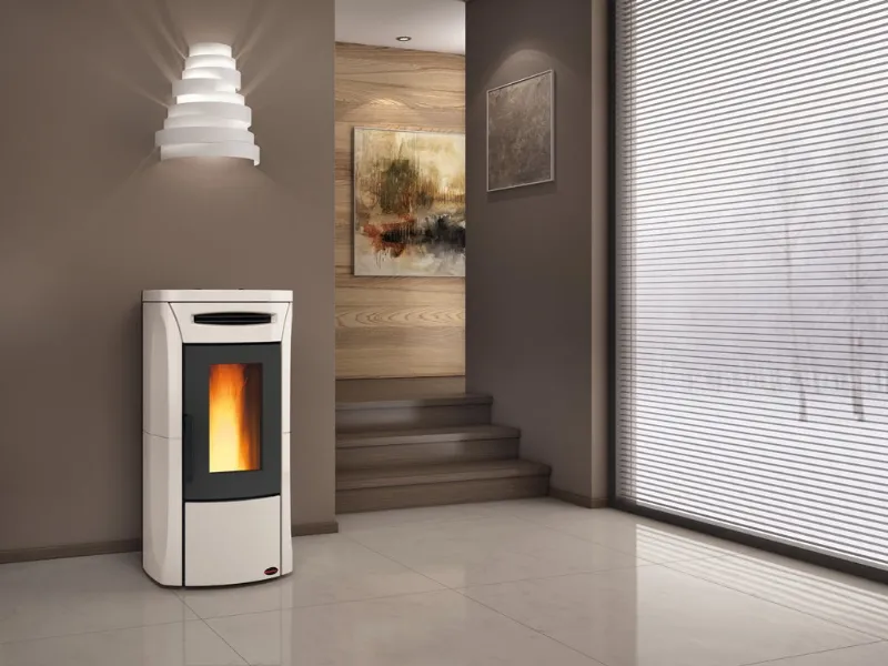 La termostufa a pellet ermetica Fiandra Idro