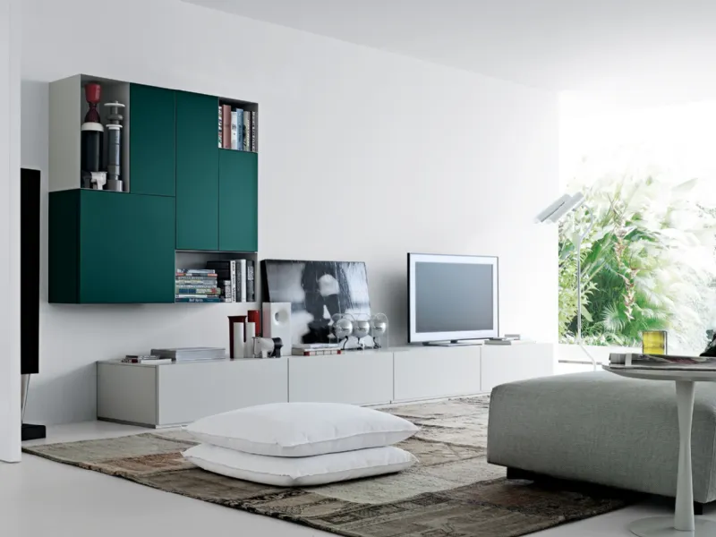 soggiorno poliform dal design moderno