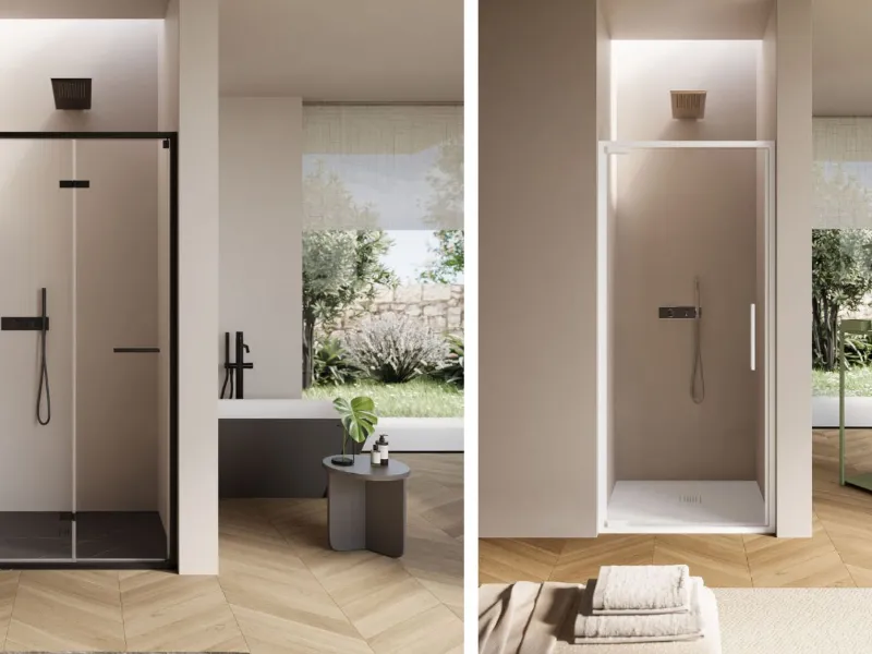 Disenia by Ideagroup - Snap, box doccia in nicchia