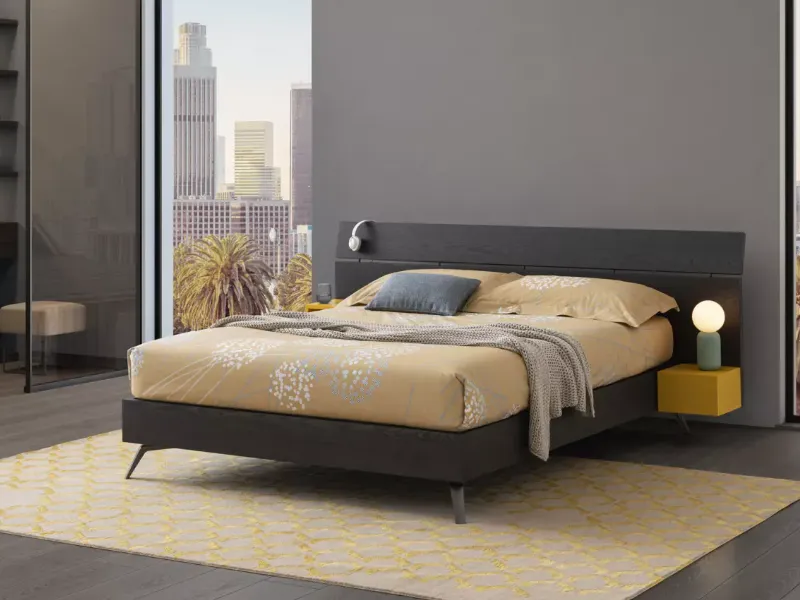 Oggioni - Letto in legno Vanquish Flap