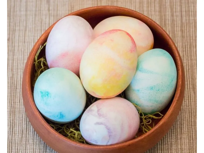 Uova di Pasqua da decorare