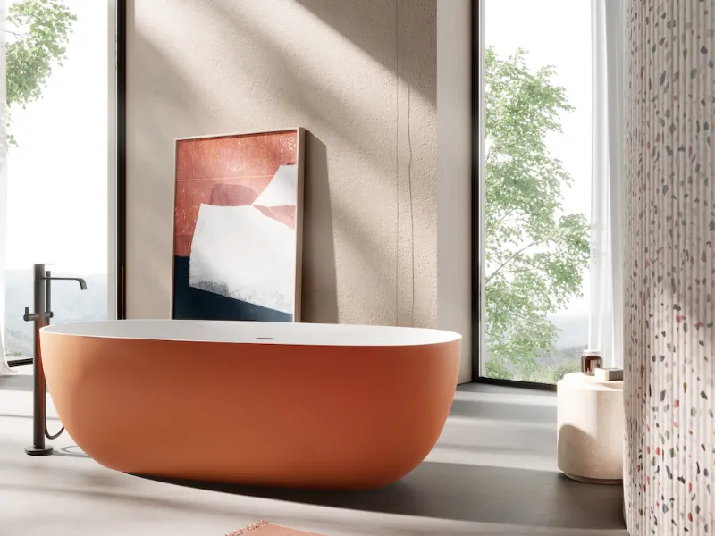 Vasca da bagno Ellisse di Disenia